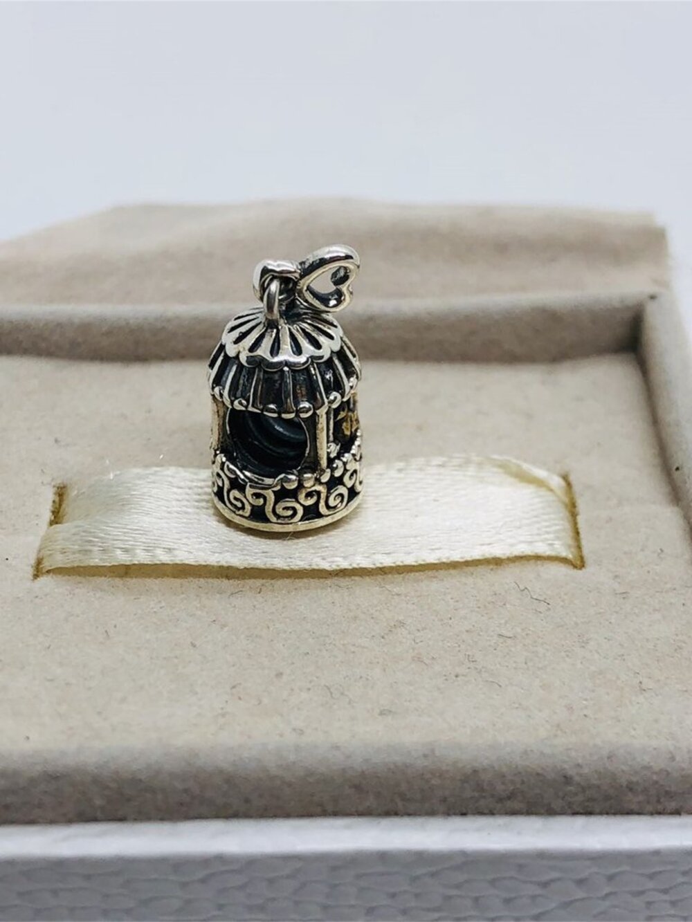✨🔥Pandora Birdcage Charm Songbird Charm Pendant S925 sterling silver